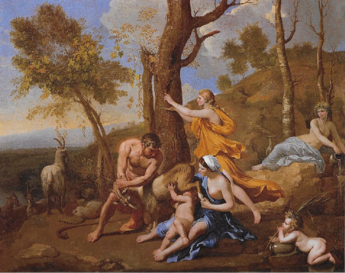 Picture Of The Day Nicolas Poussin S The Nurture Of Jupiter Reaction