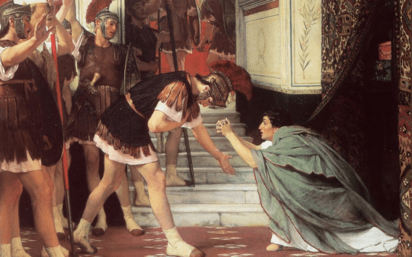 Proclaiming Claudius Emperor by Lawrence Alma-Tadema