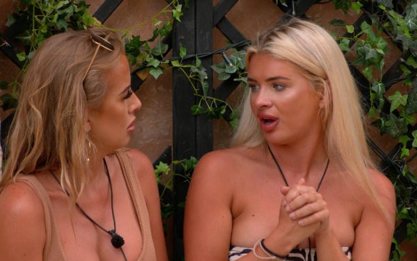 Two contestants on the latest series of Love Island, a show that is credited with boosting the popularity of cosmetic procedures