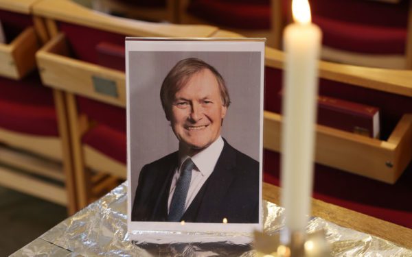 Tributes Are Paid To Murdered MP Sir David Amess