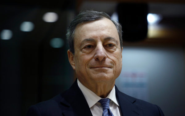 Italian president Mario Draghi