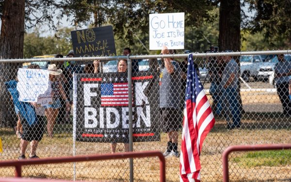 Anti Biden protest, US