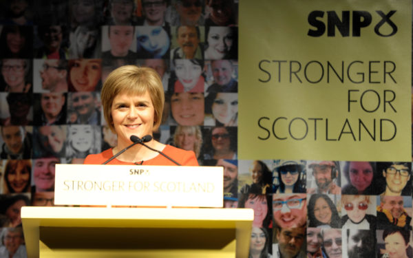 Deputy First Minister Nicola Sturgeon kicked off her tour of Scotland with a keynote speech