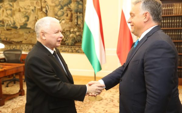 Hungary's Viktor Orbán and Poland's Jaroslaw Kaczynski