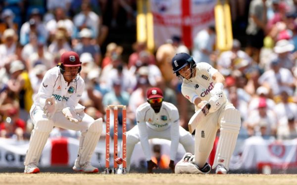 England's Joe Root in action Action