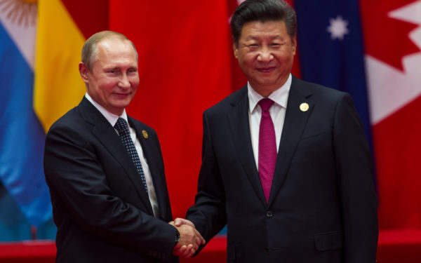 President Xi Jinping and Vladimir Putin.