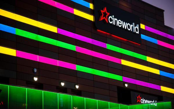 Cineworld cinema UK.