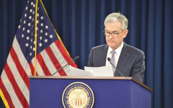 FOMC Chairman Powell ( Federal Reserve via Wikimedia), interest rates, inflation