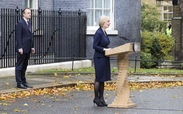 Liz Truss, who tried to impose radical tax cuts during her time at Number 10