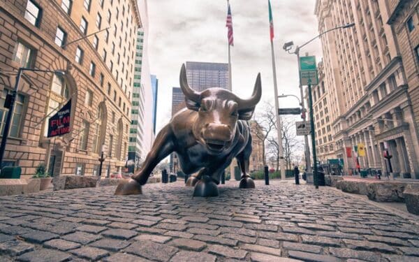 Charging Bull, Wall Street.