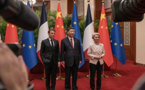 Macron, Xi and VDL
