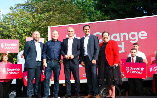 Labour celebrates victory in Rutherglen and Hamilton West