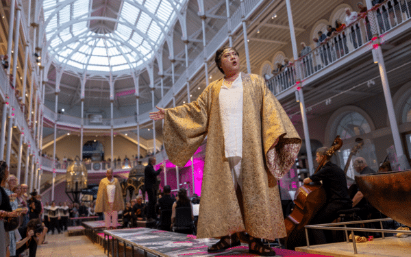 Shengzhi Ren as Oedipus (via Scottish Opera/ James Glossop)