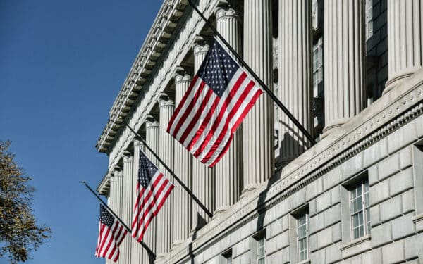 The US House of Commerce Washington DC