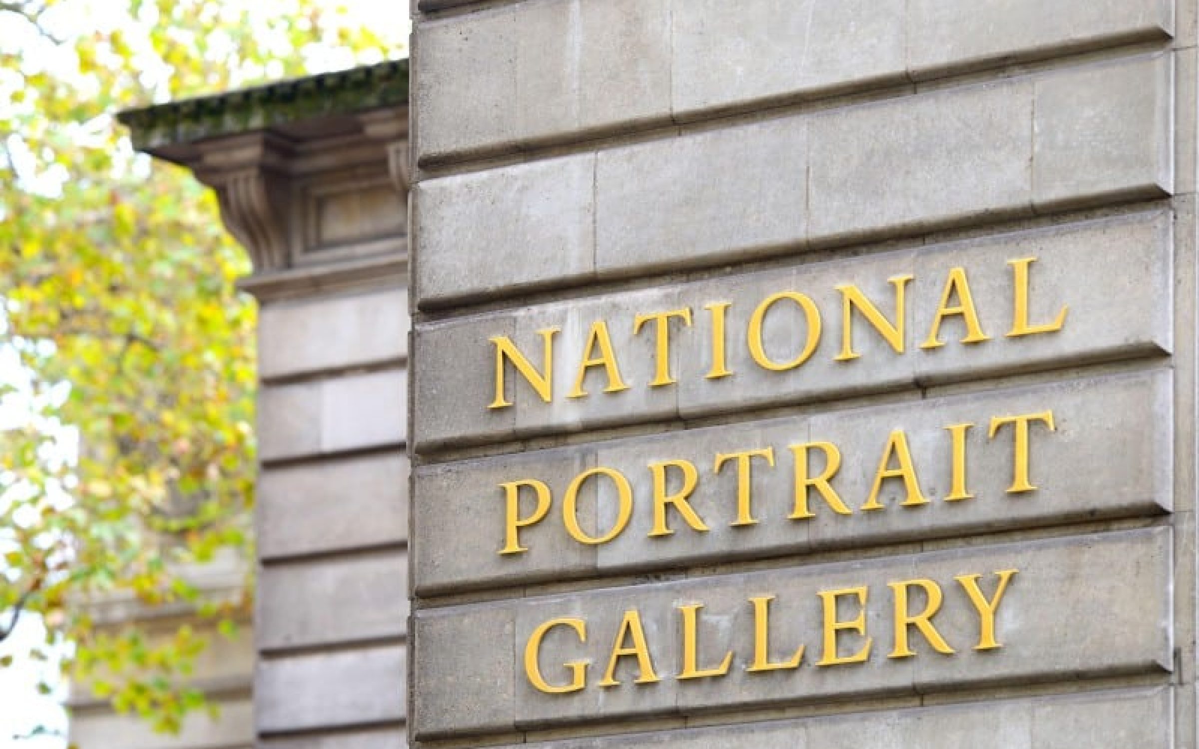 London, England, UK. National Portrait Gallery on St Martin's Place