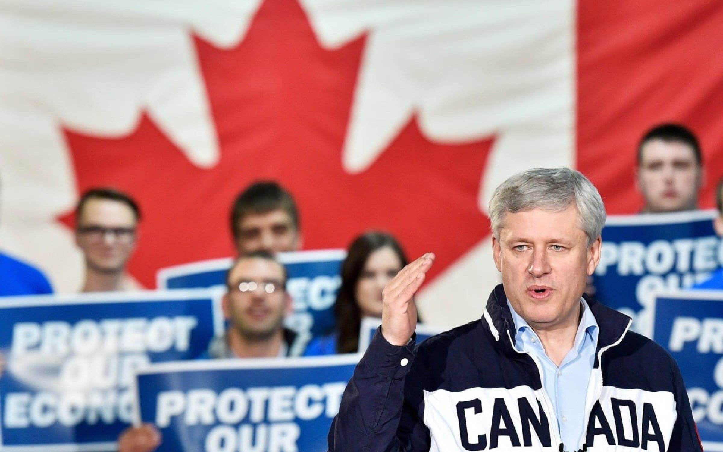 Stephen Harper, former Prime minister of Canada (via Associated Press / Alamy)