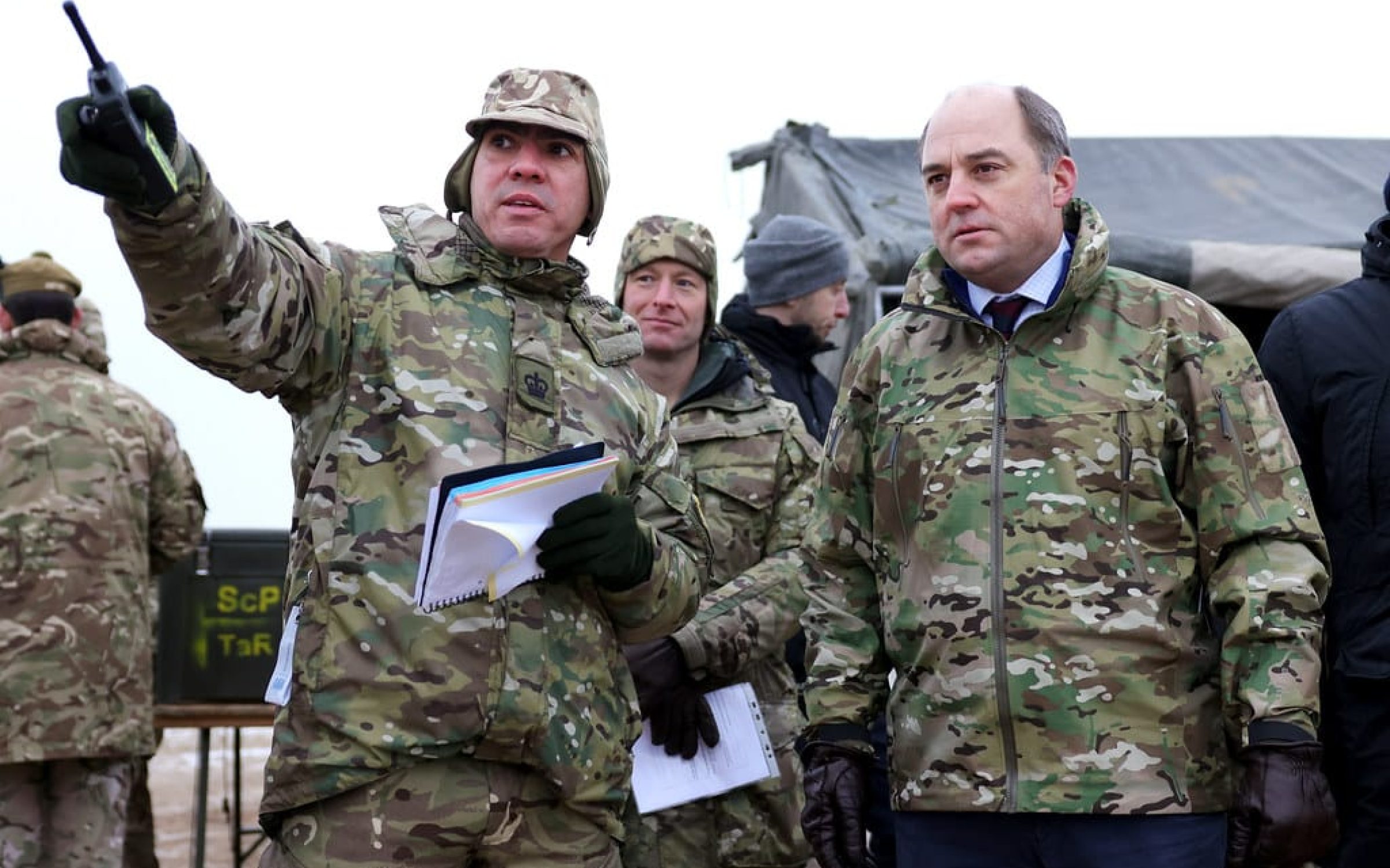 Defence Secretary Ben Wallace visits Tapa Barracks, Estonia. (via Pippa Fowles / No 10 Downing Street Flickr)