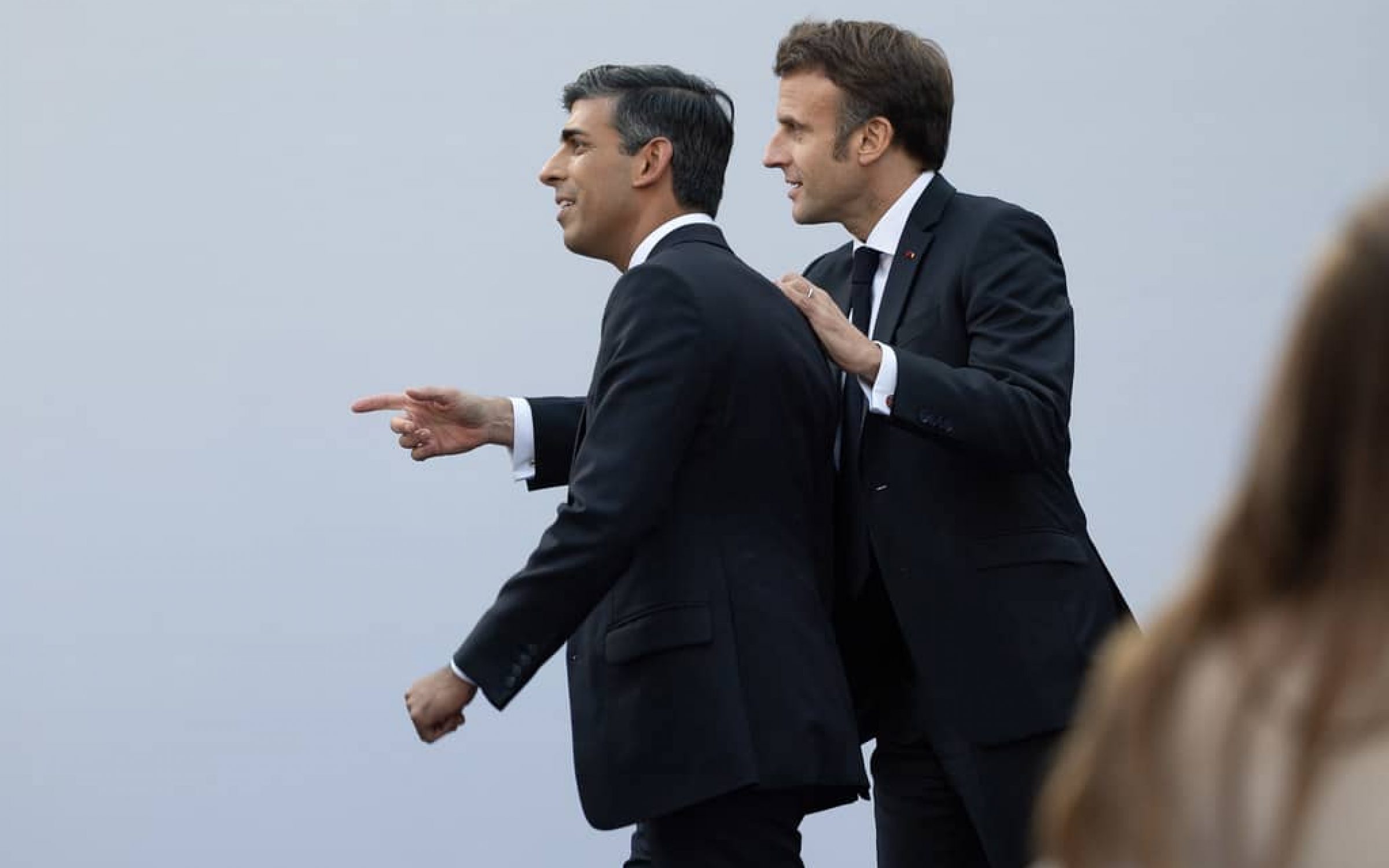 Rishi Sunak and Emmanuel Macron (via Number 10 Flickr)