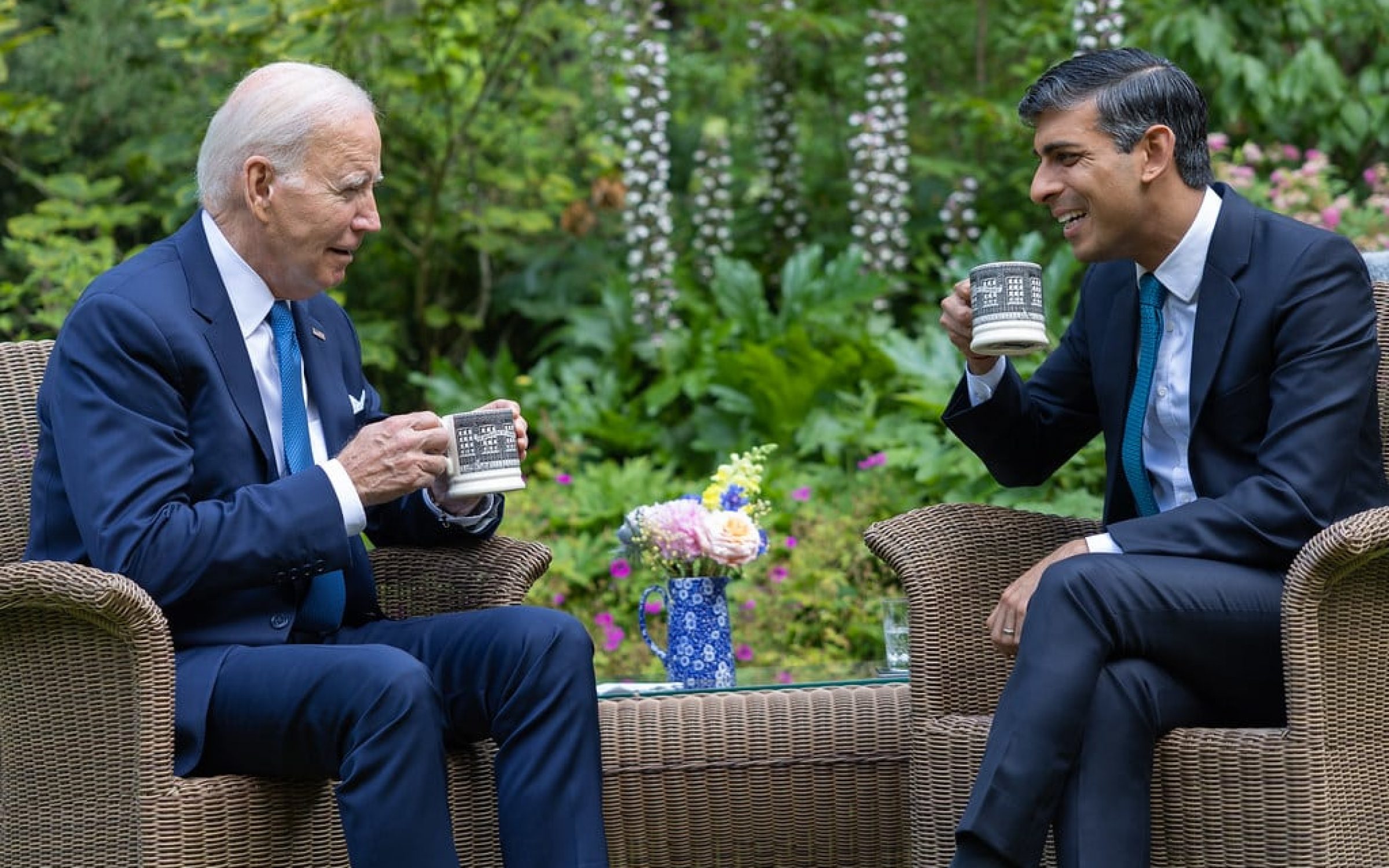 Joe Biden and Rishi Sunak