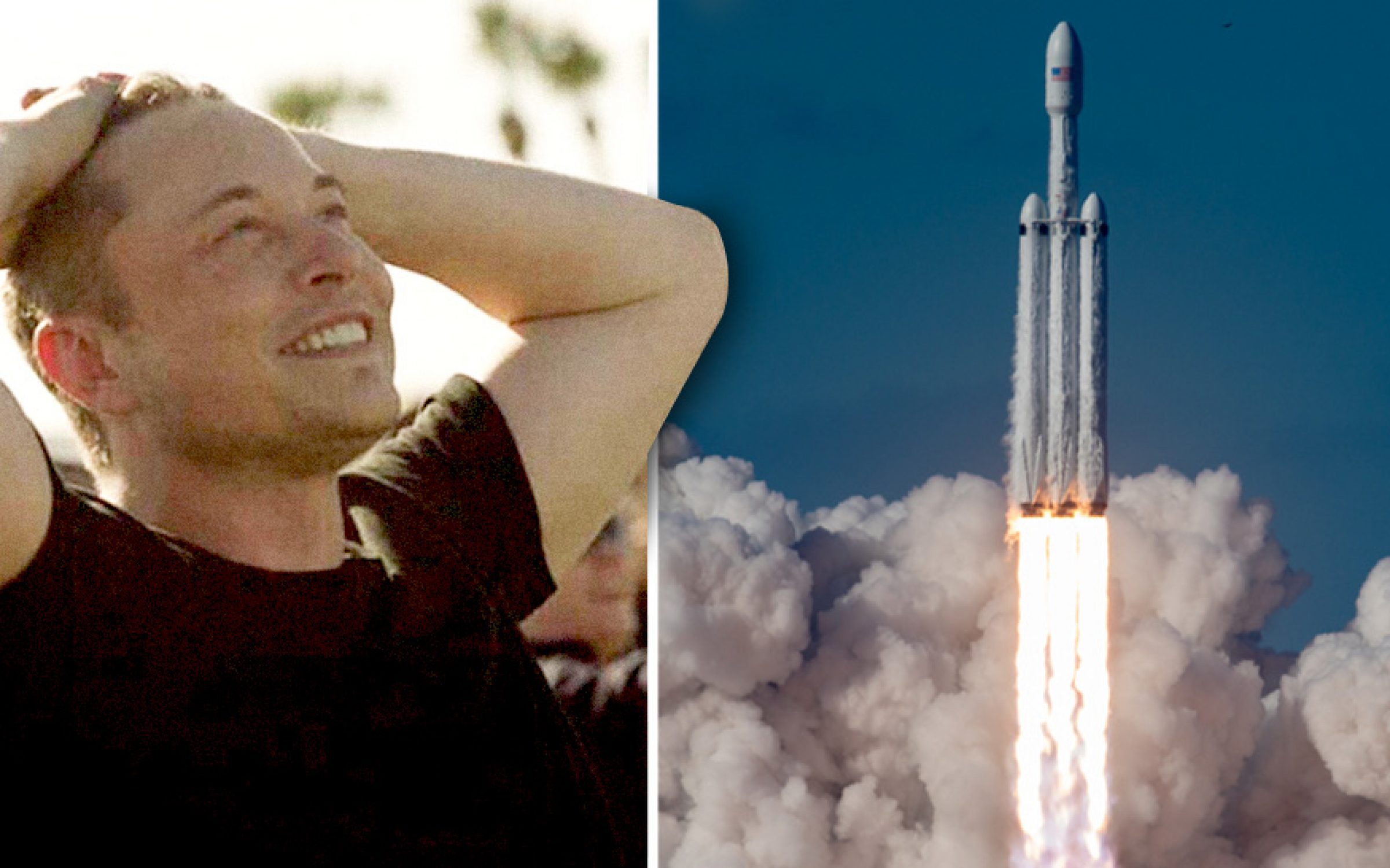 Elon Musk, and the launch of SpaceX's Falcon 9.