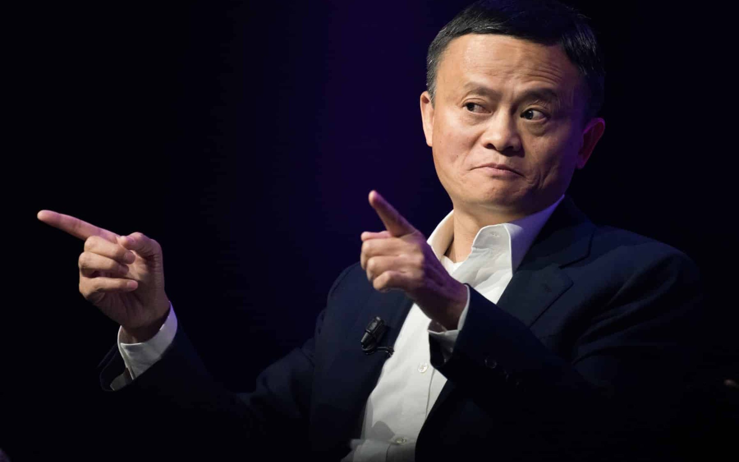 The chinese entrepreneur and CEO of Alibaba, Jack Ma. Credit: Frederic Legrand - COMEO