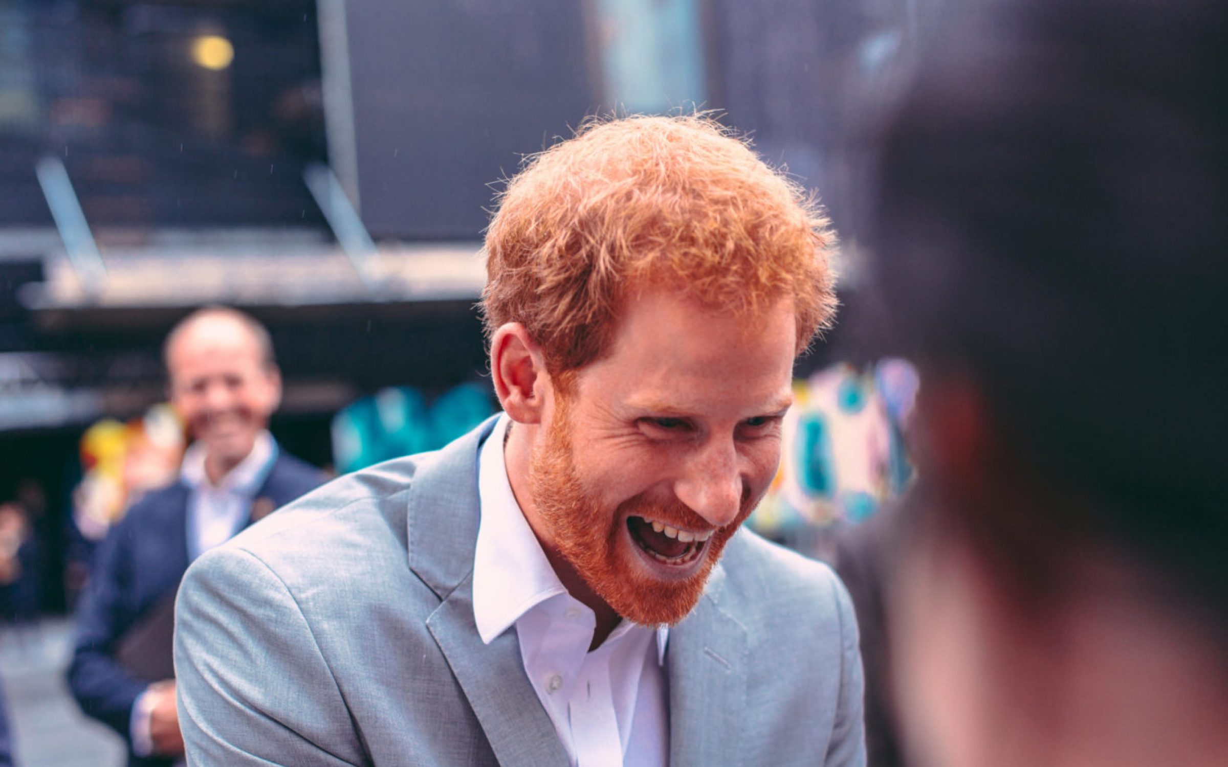 Belfast, Northern Ireland - September Thursday 2017: Prince Harry - Duke of Sussex visits Belfast, pictured here leaving The MAC.