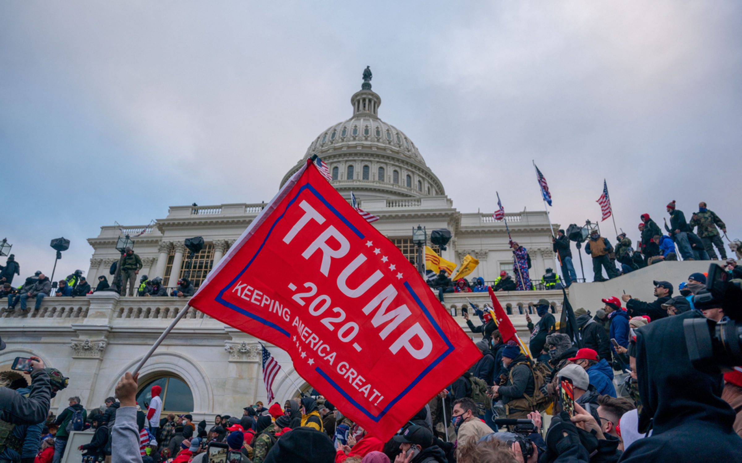 washington capitol 6 january 2021, donald trump supporters riot and attack the capitol