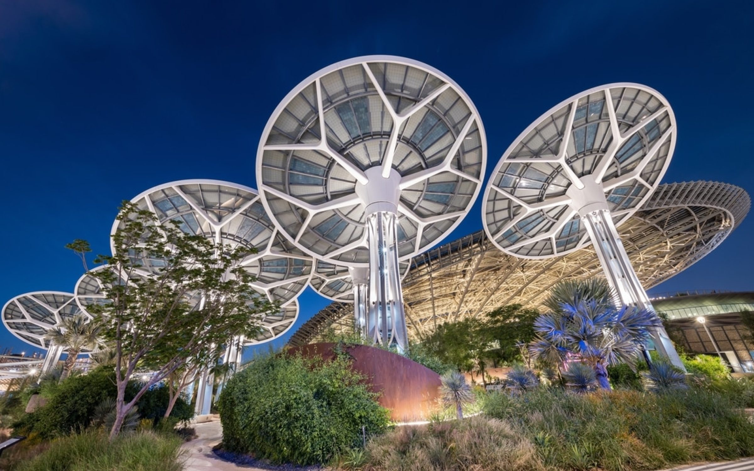 Expo City, Dubai, where COP28 will be hosted, (via Asifgraphy/ Shutterstock)