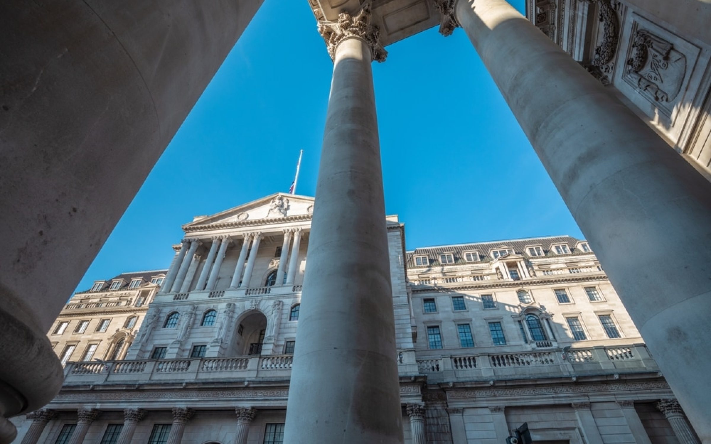 The Bank of England, where the MPC meet to discuss curbing inflation (via Janis Abolins/ Shutterstock)