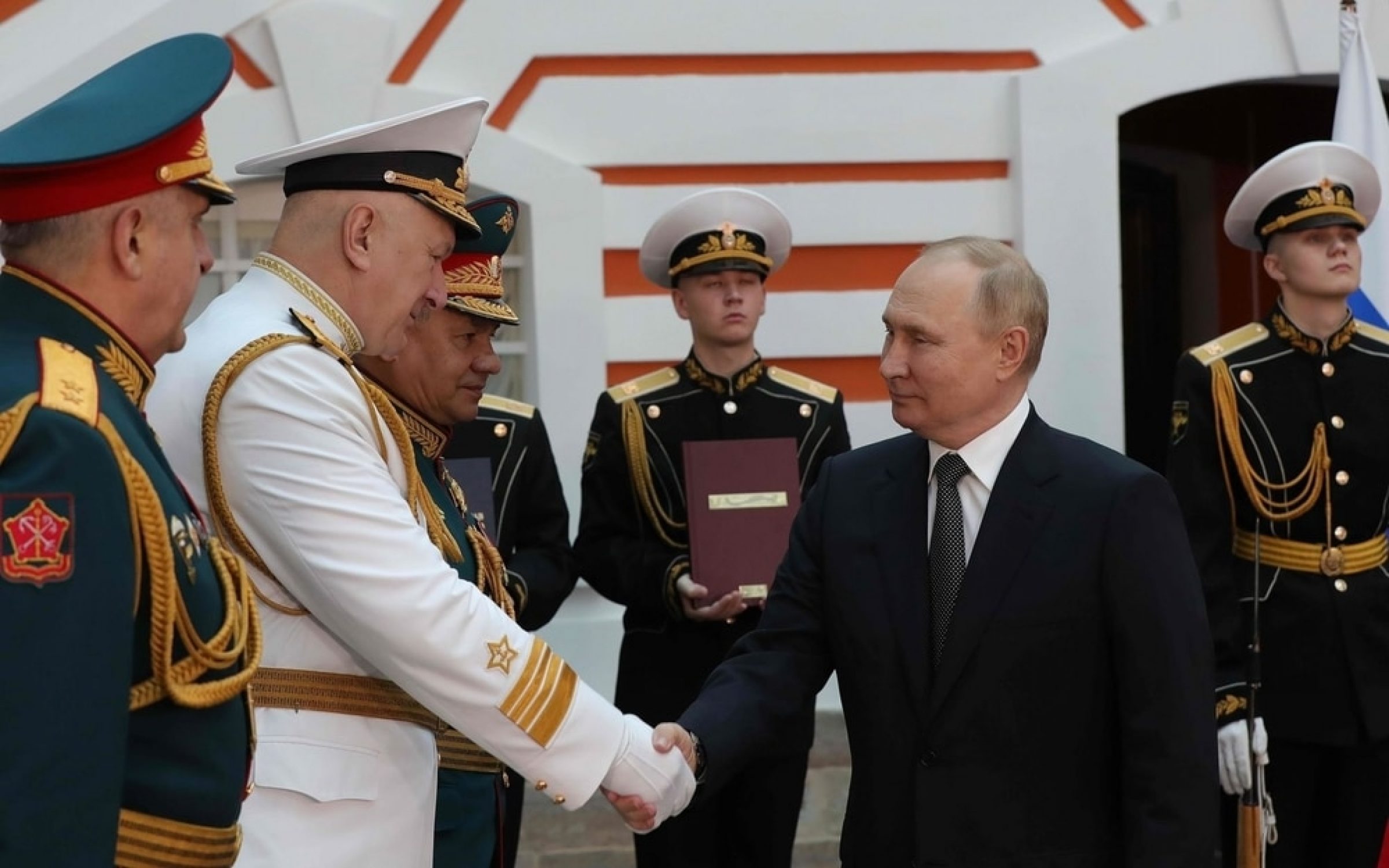 Putin meets Russian navy, sea ,Russia